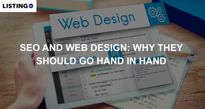 seo and web design hand in hand